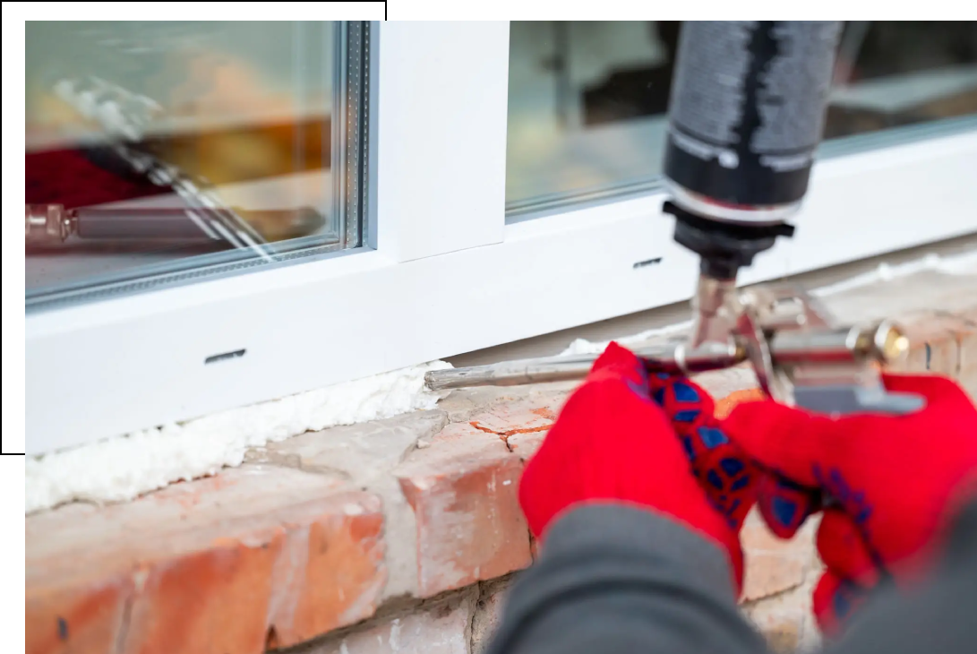 Exterior caulking for masonry and brickwork
